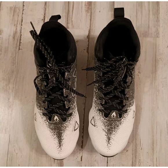 Under Armor Men's Football Cleats Size 7.5 Spotlight Fran 2.0 Shoes 3025084-001 - Picture 6 of 13